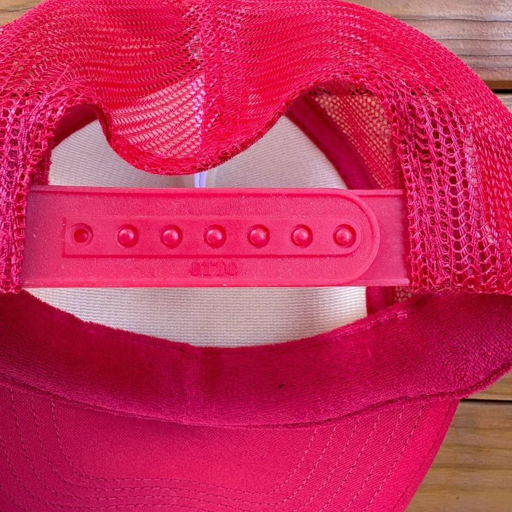 OTTO Trucker Hat for Vespertine Film, Red and White, Unisex, Men, Women